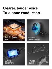 Bone Conduction Hearing Aids 2 Independent Volume Control 3 Band Selection 2in 1