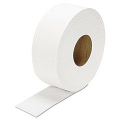 Gen Jrt Jumbo Bath Tissue Septic Safe 2-Ply White 3.3 X 1000 Ft 12 Rolls/Carton