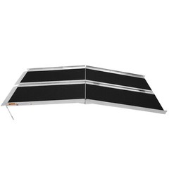 10 FT Multi Fold Breifcase Aluminum Wheelchair Ramp Rated 600 LB New
