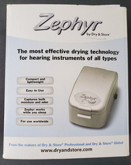 Zephyr Dry & Store Hearing Aid Drying and Storage System