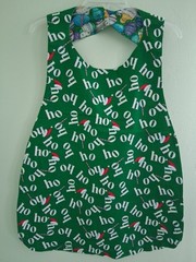 Christmas & Easter Adult Bib, Handmade , 35 1/2” by 21 ½”, reversible