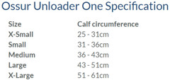OSSUR Unloader U1 SMARTDOSING – Left & Right Medial – ALL SIZES