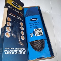NEW Dr Scholls Advanced Series G, Support Pain Relief Orthotics Insole, Unisex