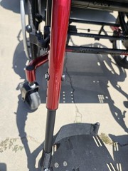 HEAVY DUTY Ki Focus cr 22″ 400LB MAX Tilt In Space Wheelchair HD used Red