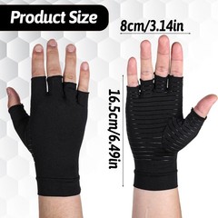 Copper Arthritis Compression Gloves Hand Rheumatoid Arthritis Gloves Swelling An