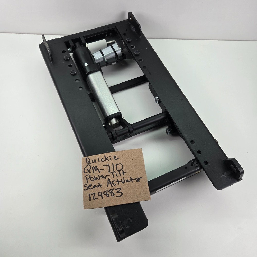 129883 Power Tilt Seat Actuator Assembly for Quickie QM-710 w/ REAC 94QD1KBF