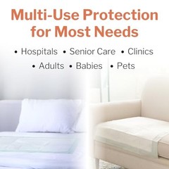 McKesson Super Underpads 30×30 100 Count Moderate Absorbency