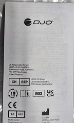 Donjoy X-ROM Post-op Knee Brace 11-2181-9 DJO Brand New!