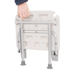 Folding Shower Seat for Shower Chair Bench Wall Safety Mounted Bathroom Bathtub