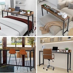 Overbed Table with 360° Wheels Over Bed Table King Queen Laptop Computer Desk