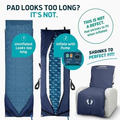 Alternating Air Pressure Pad for Recliner Chair – Pressure Relief Cushion Topper