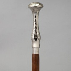 Brass Knob Walking Stick Beautiful Design/Women/Old People 39″ Natural Wood Cane