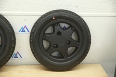 PAIR 12.5″ Flat-Free Drive Wheels Tires for Quickie Q300M Power Chairs 168988