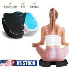 Air Travel Cooling Gel Cushion Coccyx, Sciatica, Tailbone Pain Relief & Support