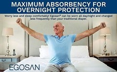 Maxi Incontinence Adult Diaper Brief Maximum Absorbency and Adjustable Tabs f…