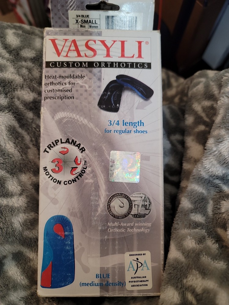Vasyli x Smal Custom Orthotics 3/4 Length Medium Density