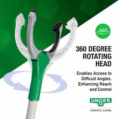 36-Inch Trigger Grip Nabber Tool – Easy Reach Grabber for Litter & Debris 5 pack