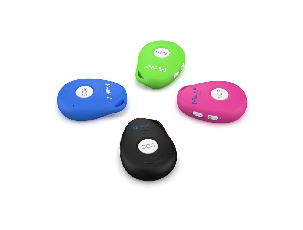 Active Portable SOS GPS Medical Alert System Fall Detection- Medihill Hotpod