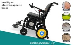 Phoenix Carbon Fiber Electric Wheelchair Lightweight 25 Mile Range Airline OK