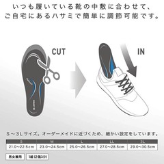 ZAMST insole Foot craft Standard cushion plus Arch type [High/Low/Middle] Japan