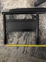 Invacare Wheelchair Arm Rest Side Panel 12″ Black – Left & Right Side