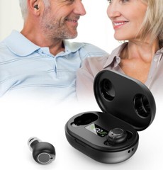 Rechargeable Digital Invisible Hearing Amplifier Sound Collector Touch Control