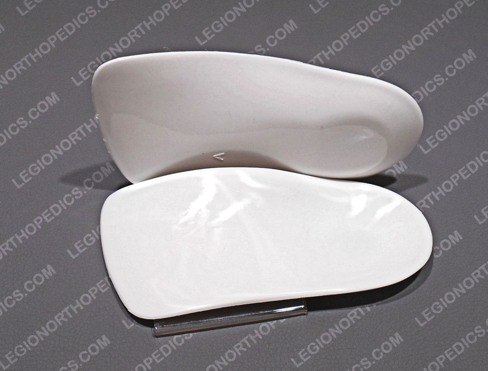 Foot Arch support – Pre-made POLYpropylene size 5 – 13, optional cover flat heel