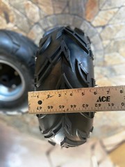 MONSTER OFF ROAD WHEELS …FITS ALL PERMOBIL & QUANTUM (2 wheels complete)