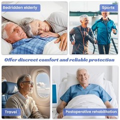 Deodorizing Incontinence Pads for Men,Professional Urine Shields Daytime&Over…