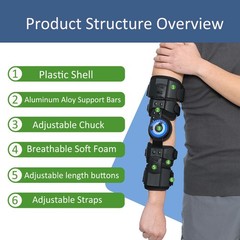 Adjustable Stabilizer Splint,Arm Injury Recovery Immobilization Rehabilitation
