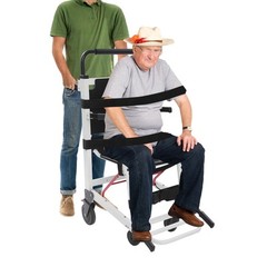 EMS Mobility Transport Chair w/6″ Wheels – No Assembly, 400lbs Aircraft Aluminum