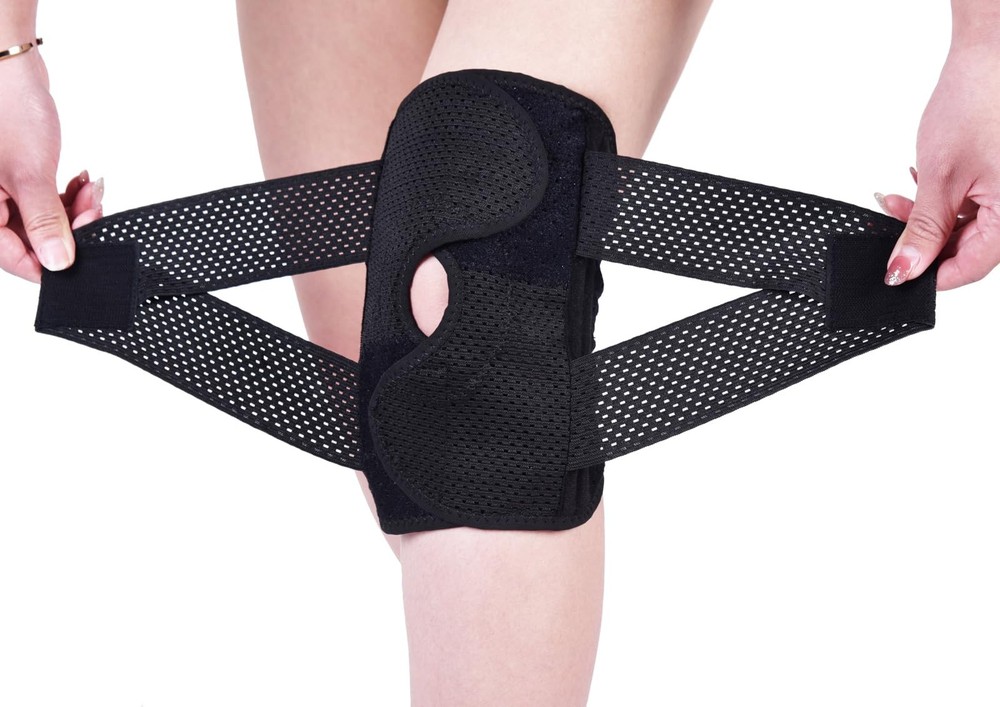 SUJAYU Knee Brace for Women Men Braces Pain, X-Large, Black