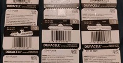 Duracell Zinc Air 10 1.5V Hearing Aid Battery 8pk x 6 Packs Exp. 7-2029