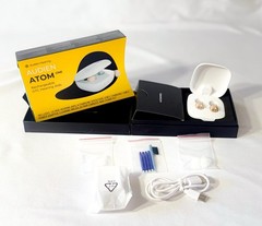 Audien Atom One OTC Hearing Aids Wireless, Rechargeable, Beige (B1)