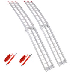 Aluminum Loading Ramps, Tailgate Ramps, Four Wheeler Ramps for Trucks Lawn Mower
