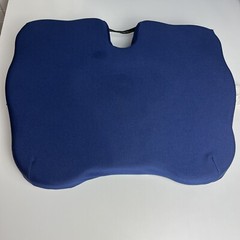 CONTOUR KABOOTI Comfort Ring with Blue Cover, 17-1/2″ x 13-1/2″ x 3-1/4″
