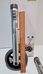 McKesson Universal Walker Wheels Adjustable 5 inches Rubber Wheels 1 Pair