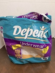 Depend Adjustable Underwear-X-Large Super Plus Absorbency 8 Count Vintage 2001