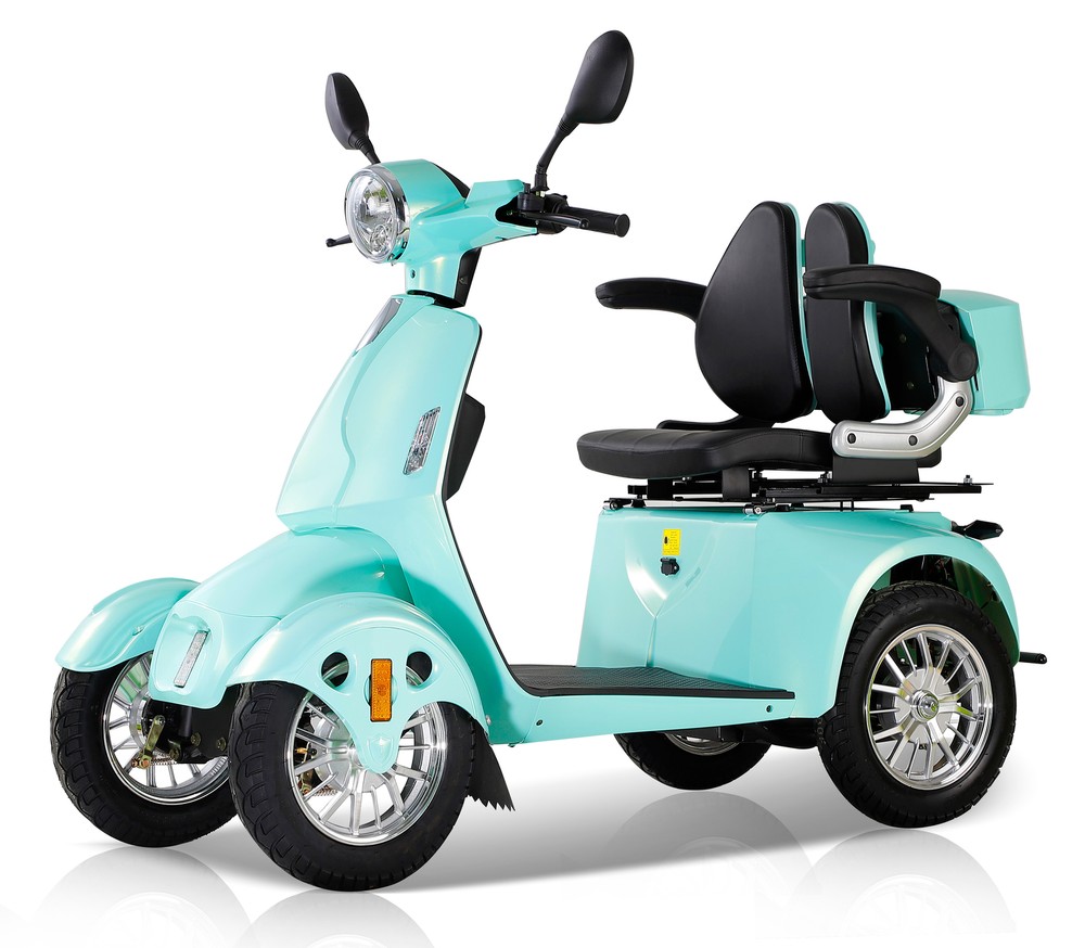 800W All Terrain Heavy Duty Senior Mobility Scooters 500lbs 31 miles 60V/20Ah