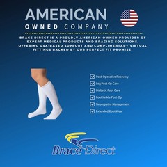 Replacement Sock Liner for Orthopedic Walking Boots -Washable Medical Tube Socks