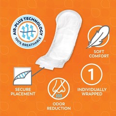 Tranquility Premium Personal Care Pads, Ultimate Absorbency, 13.7″, 30 Count