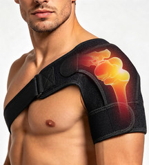 Shoulder Brace for Women Men, Rotator Cuff Support Brace for Pain Relief, L | Sh