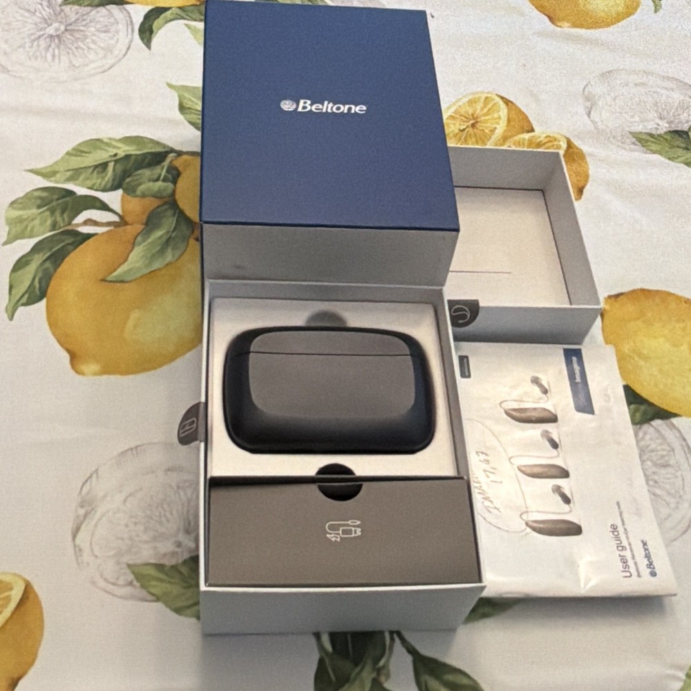 Beltone Amaze BTE Rechargeable Digital Hearing Aids Pair w/ Charging Case