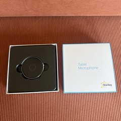Starkey SHT Table Microphone Hearing Aid Black 43044-600 Complete In Box (2022)