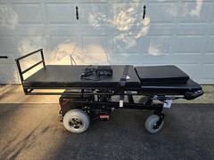 Bounder 21st Century Power Gurney Bed Wheelchair Transport Motorized Head Tilt