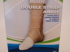 Sportaid Double Strap Ankle Wrap Small (7-8″ Ankle Circ.)