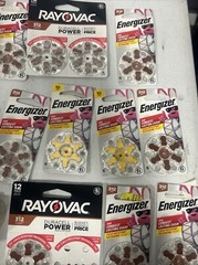 Rayovac, Energizer Hearing Aid Battery Huge Bulk Lot Open Box