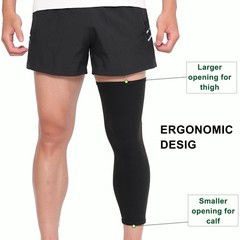 Knee Brace Undersleeve for Men & Women, Leg Undersleeve for Knee Brace Closed…