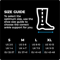 Ankle Brace for Sprained Ankle – Ankle Compression Sleeve for Men & Women. Ankle