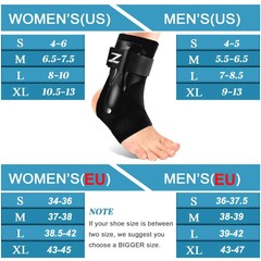 Ankle Brace for Sprained Ankle Support with Side Stabilizer Recovery Tendonitis